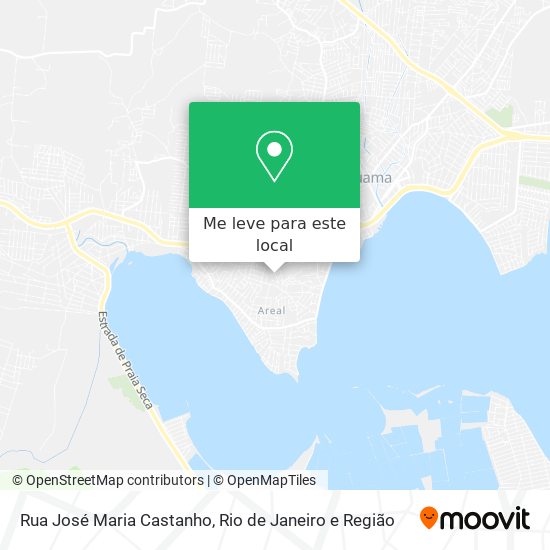 Rua José Maria Castanho mapa