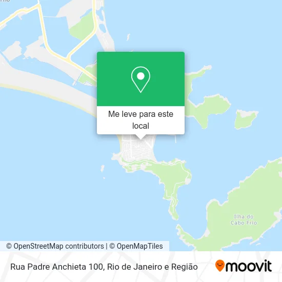 Rua Padre Anchieta 100 mapa
