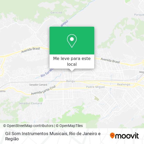 Gil Som Instrumentos Musicais mapa