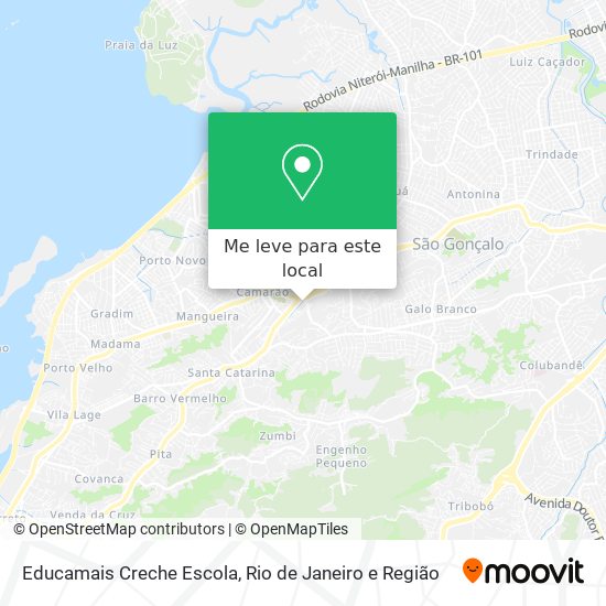 Educamais Creche Escola mapa