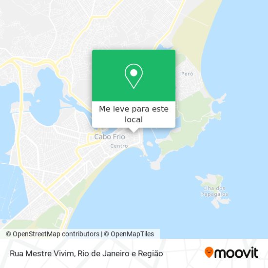 Rua Mestre Vivim mapa