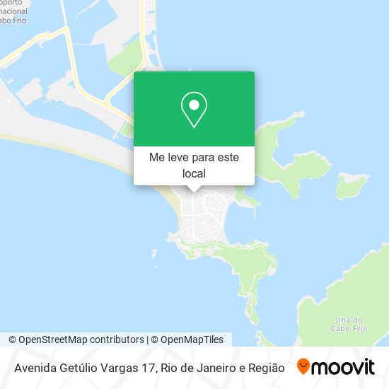 Avenida Getúlio Vargas 17 mapa