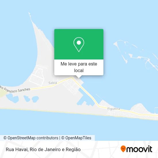 Rua Havai mapa