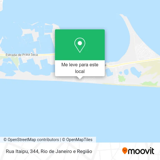 Rua Itaipu, 344 mapa