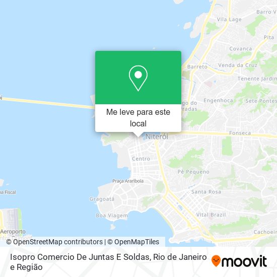 Isopro Comercio De Juntas E Soldas mapa