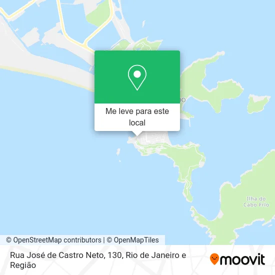 Rua José de Castro Neto, 130 mapa