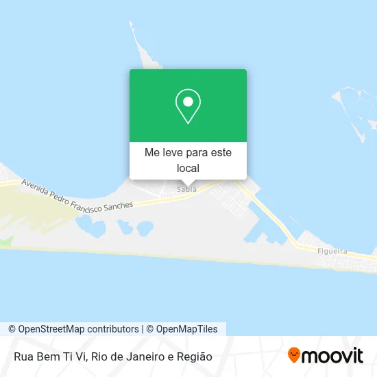 Rua Bem Ti Vi mapa