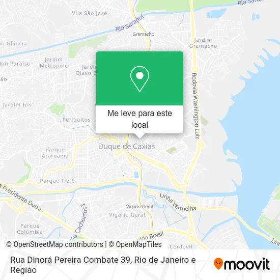 Rua Dinorá Pereira Combate 39 mapa