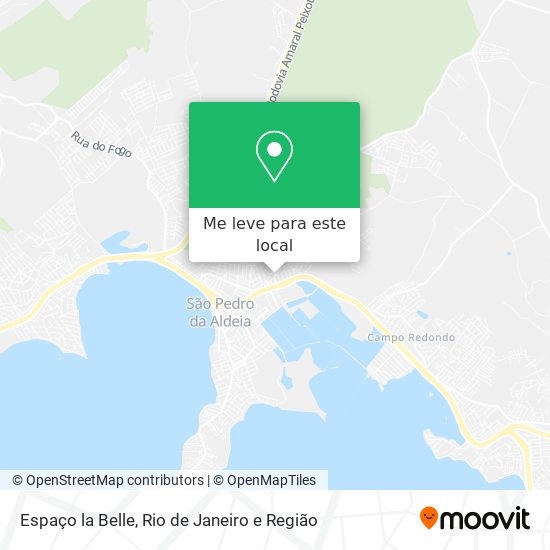 Espaço la Belle mapa