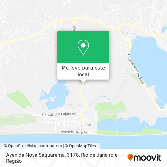 Avenida Nova Saquarema, 3178 mapa