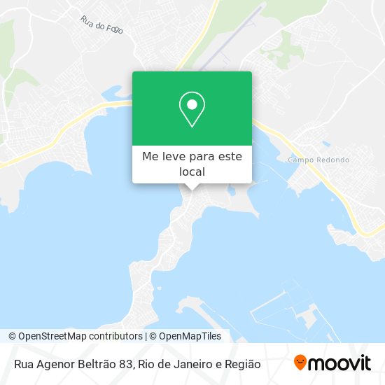 Rua Agenor Beltrão 83 mapa