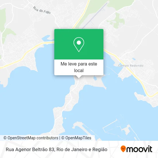 Rua Agenor Beltrão 83 mapa