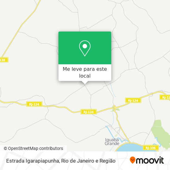 Estrada Igarapiapunha mapa