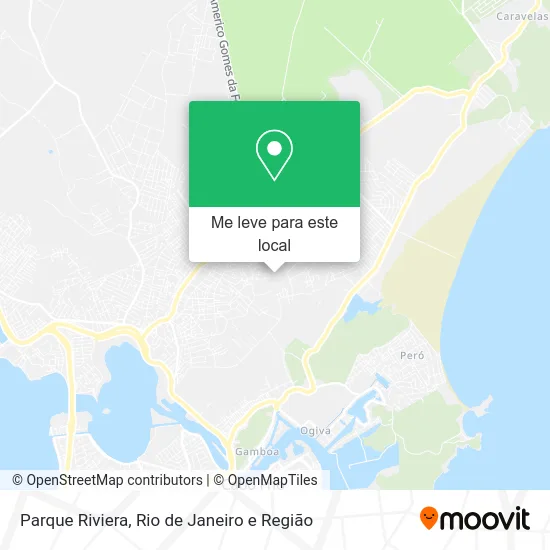 Parque Riviera mapa