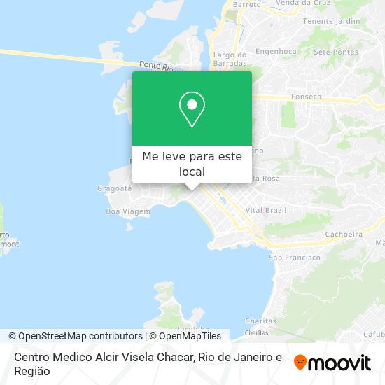 Centro Medico Alcir Visela Chacar mapa