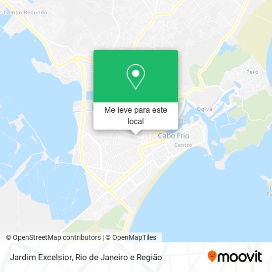 Jardim Excelsior mapa
