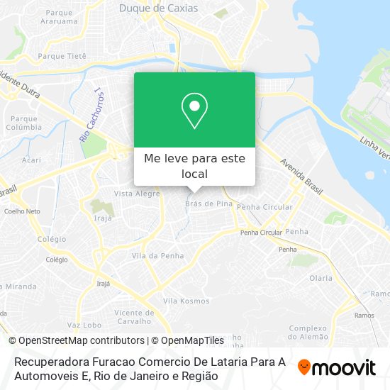 Recuperadora Furacao Comercio De Lataria Para A Automoveis E mapa