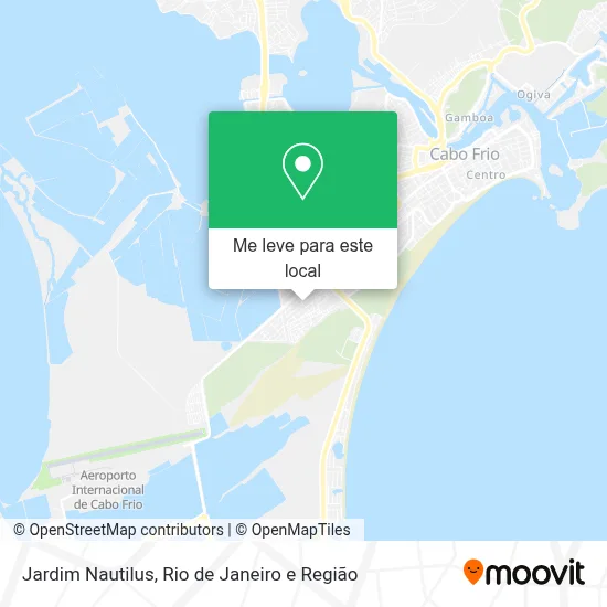 Jardim Nautilus mapa
