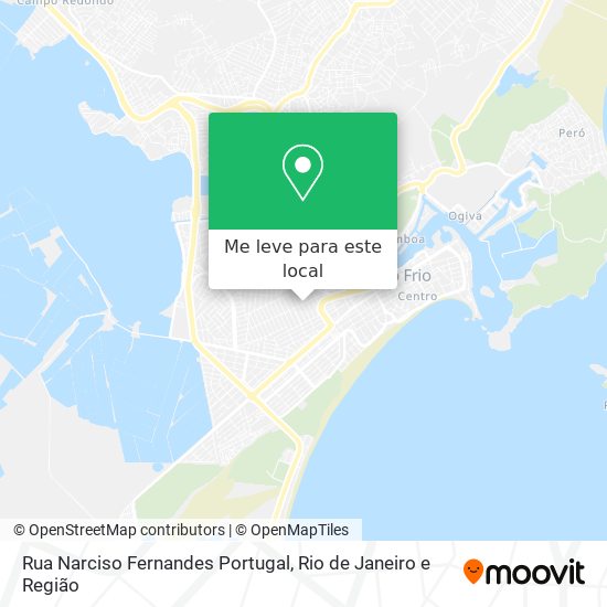 Rua Narciso Fernandes Portugal mapa
