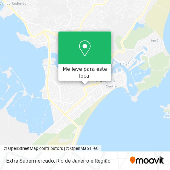 Extra Supermercado mapa