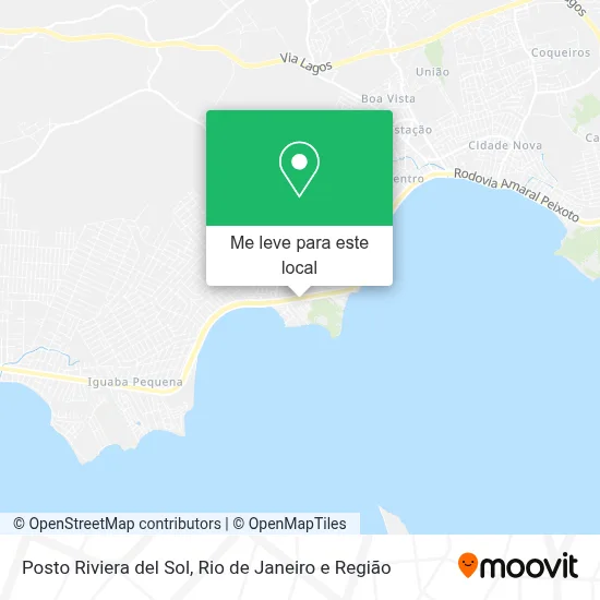 Posto Riviera del Sol mapa