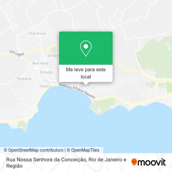 Rua Nossa Senhora da Conceição mapa