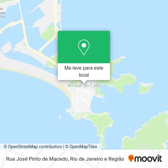Rua José Pinto de Macedo mapa