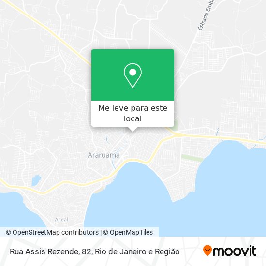 Rua Assis Rezende, 82 mapa