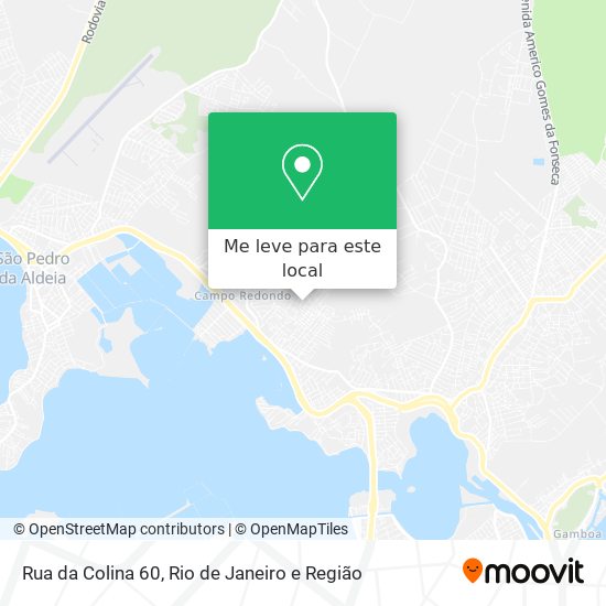 Rua da Colina 60 mapa
