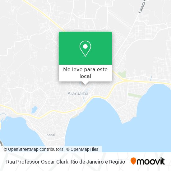 Rua Professor Oscar Clark mapa