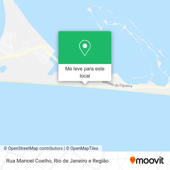 Rua Manoel Coelho mapa