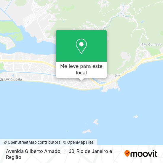 Avenida Gilberto Amado, 1160 mapa