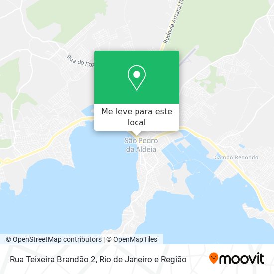 Rua Teixeira Brandão 2 mapa