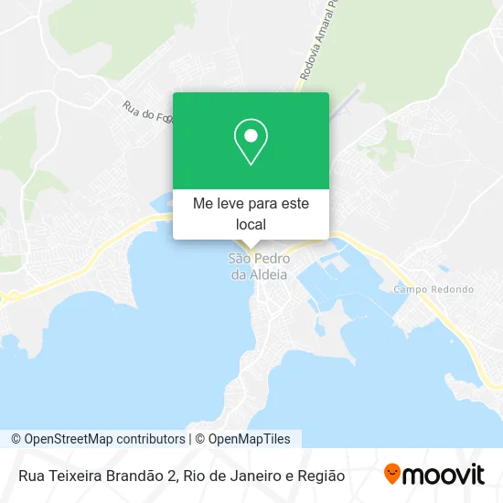 Rua Teixeira Brandão 2 mapa