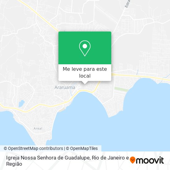 Igreja Nossa Senhora de Guadalupe mapa