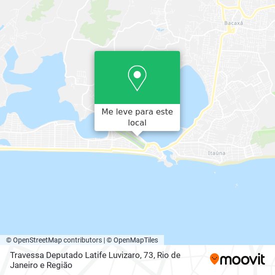 Travessa Deputado Latife Luvizaro, 73 mapa