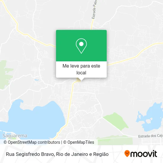Rua Segisfredo Bravo mapa