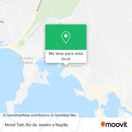 Motel Taiti mapa