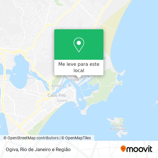 Ogiva mapa