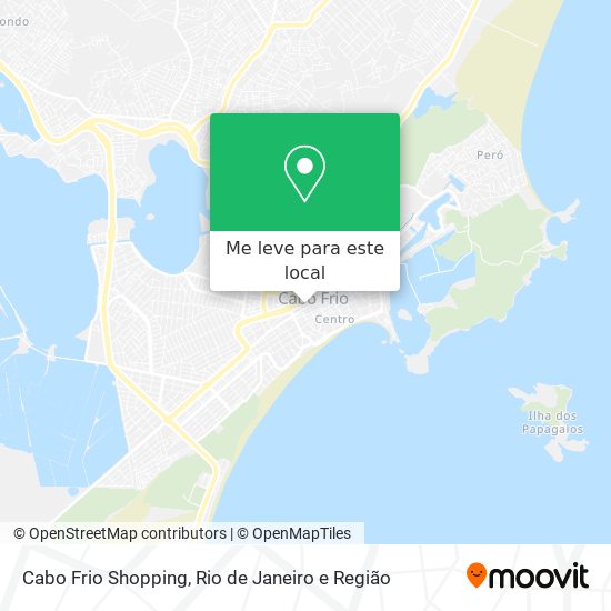 Cabo Frio Shopping mapa