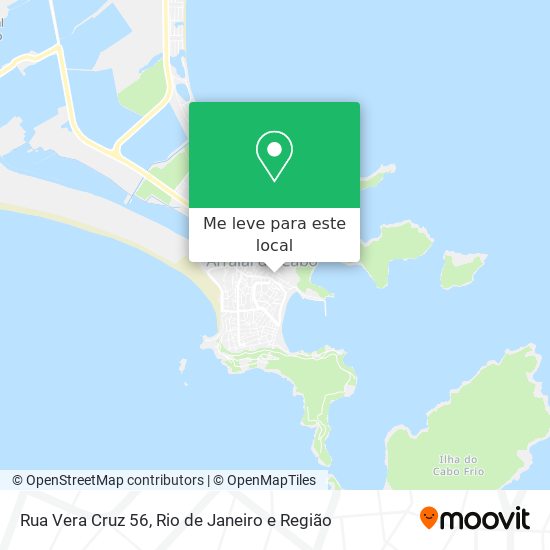 Rua Vera Cruz 56 mapa