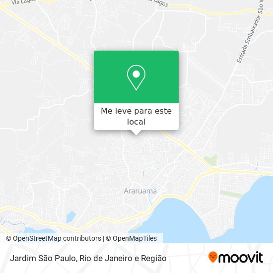 Jardim São Paulo mapa