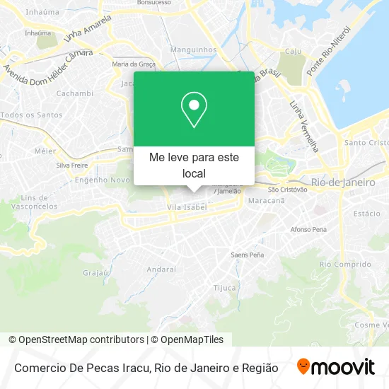 Comercio De Pecas Iracu mapa