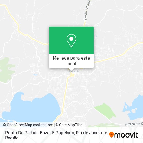 Ponto De Partida Bazar E Papelaria mapa
