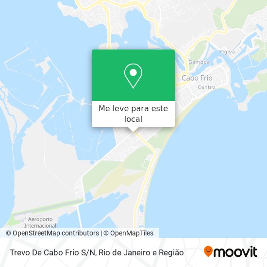 Trevo De Cabo Frio S/N mapa