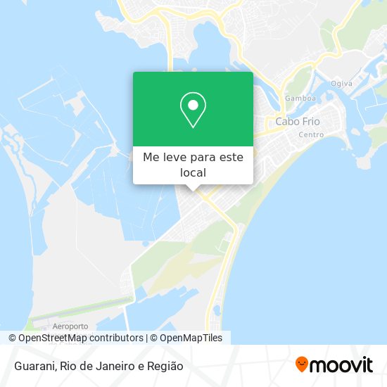 Guarani mapa