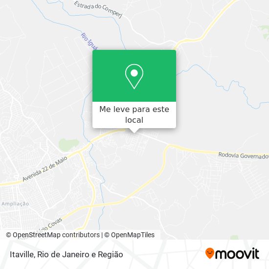 Itaville mapa