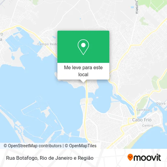 Rua Botafogo mapa