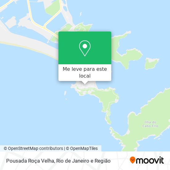 Pousada Roça Velha mapa