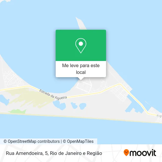 Rua Amendoeira, 5 mapa
